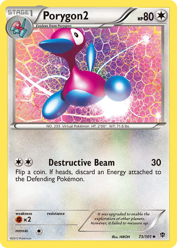 Porygon2 Pokemon card