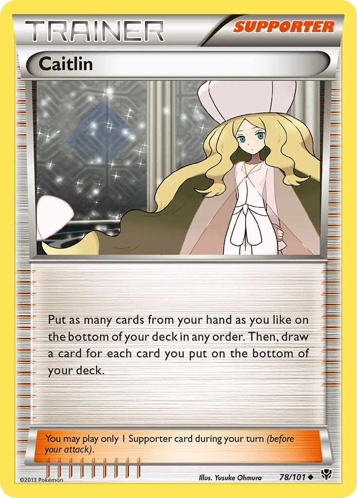 Caitlin Pokemon card