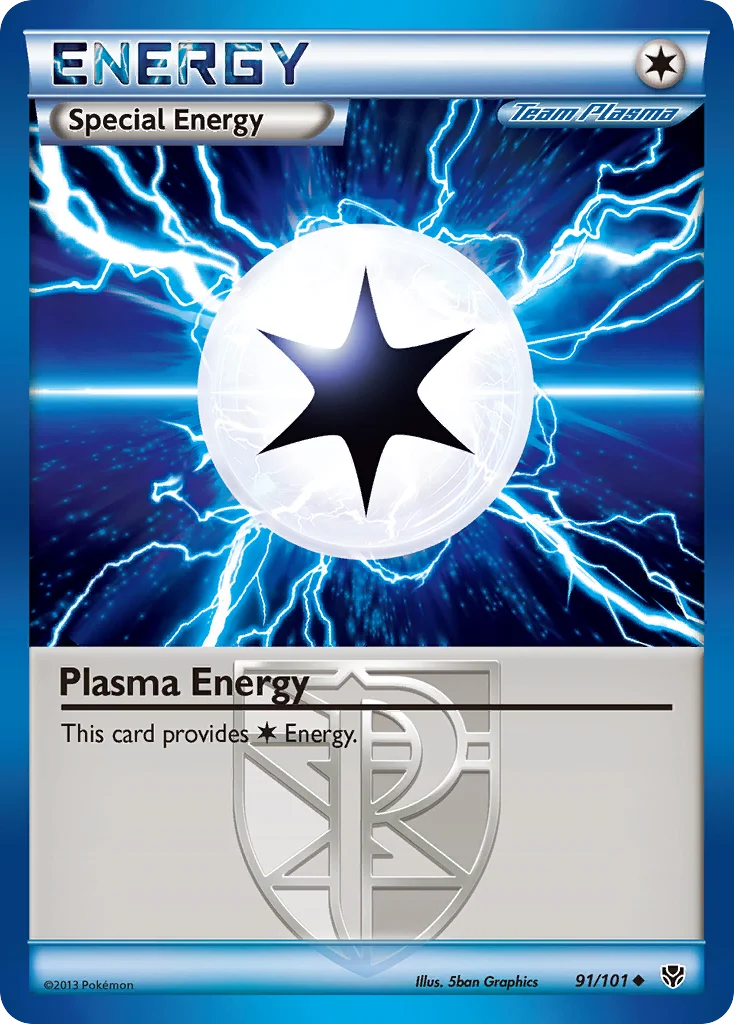 Plasma Energy Pokemon card