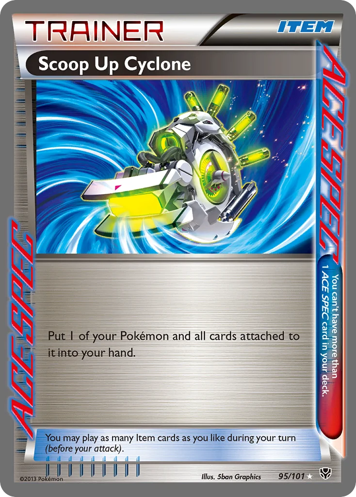 Scoop Up Cyclone Pokemon card