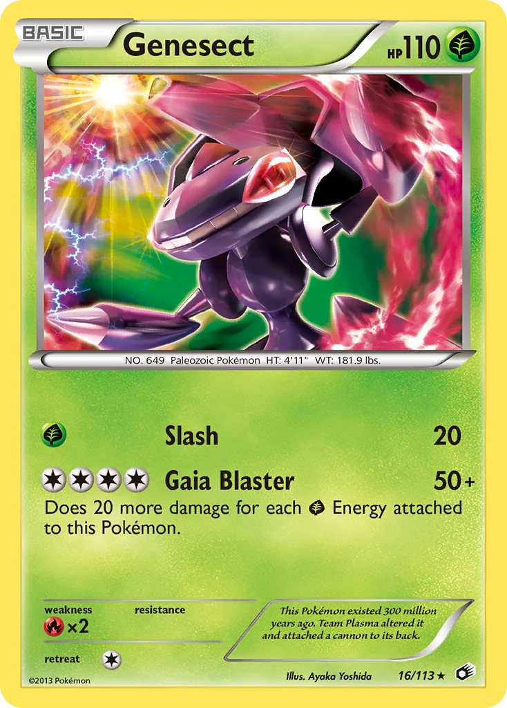 Genesect Pokemon card