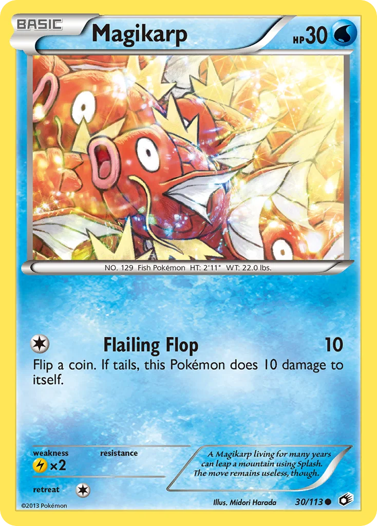 Magikarp Pokemon card