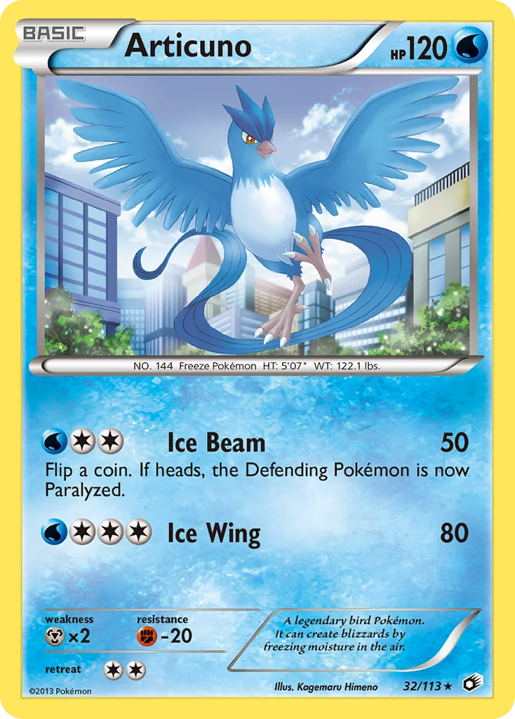 Articuno Pokemon card