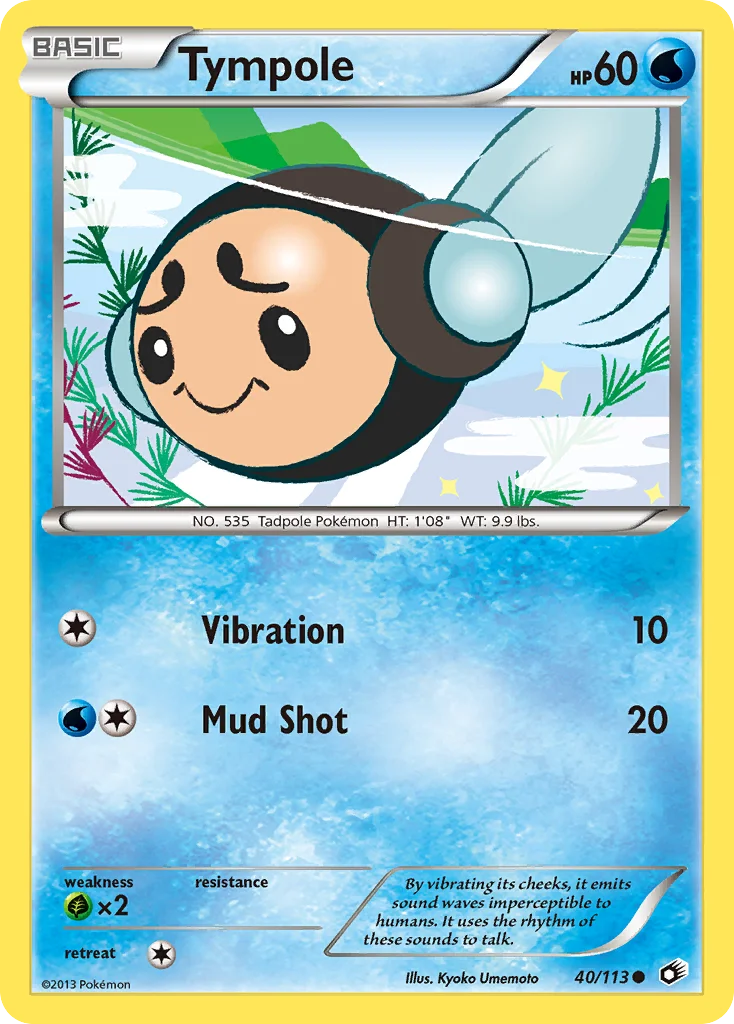 Tympole Pokemon card
