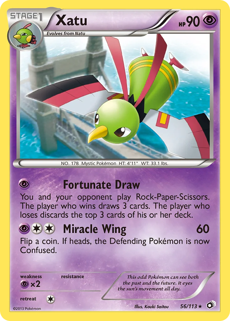 Xatu Pokemon card