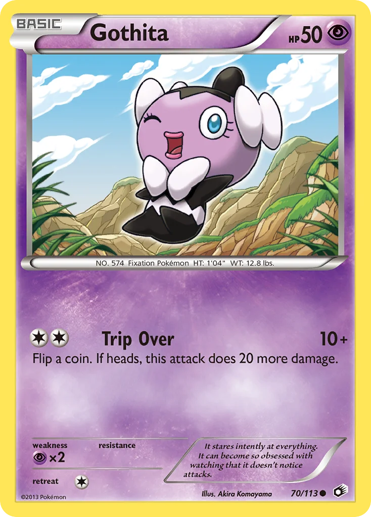 Gothita Pokemon card