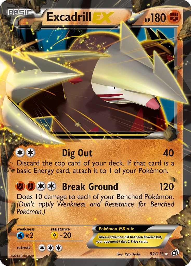 Excadrill-EX Pokemon card