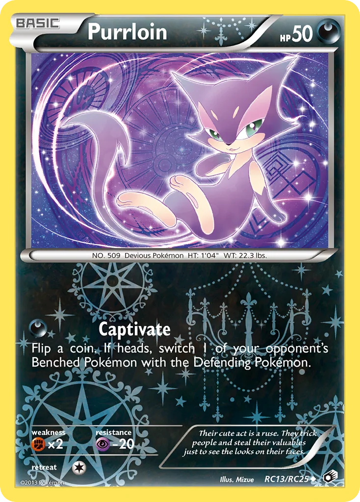 Purrloin Pokemon card