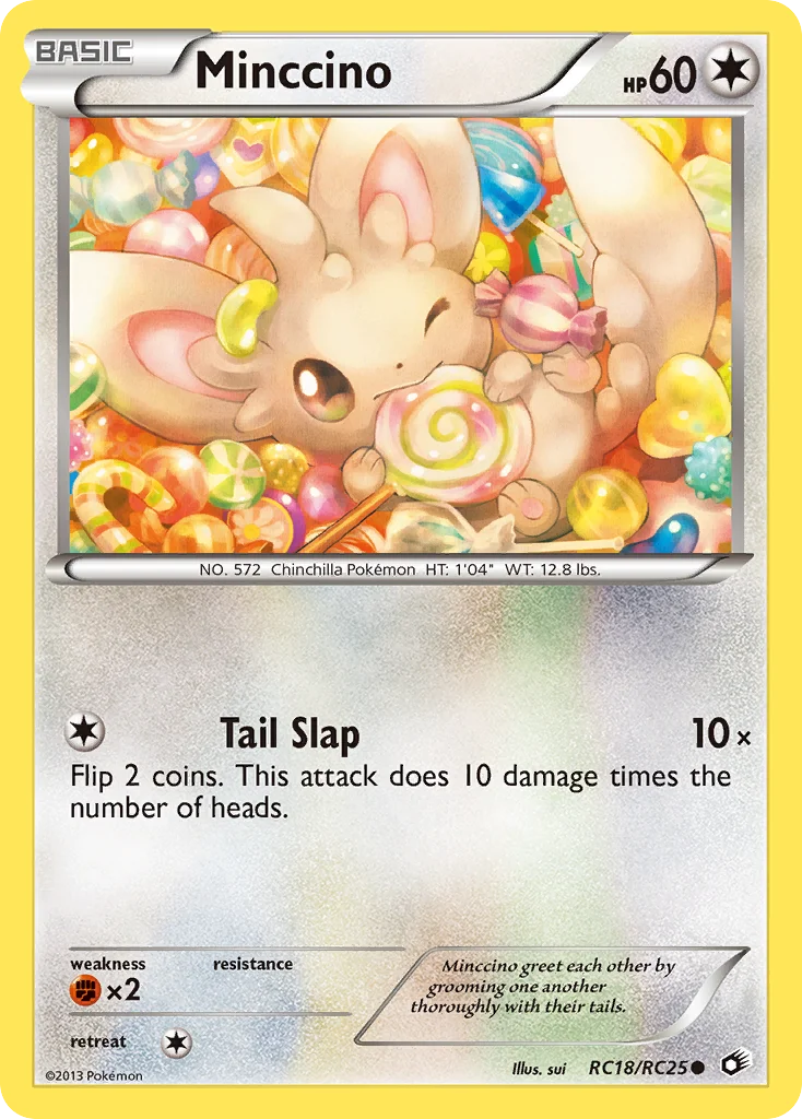 Minccino Pokemon card