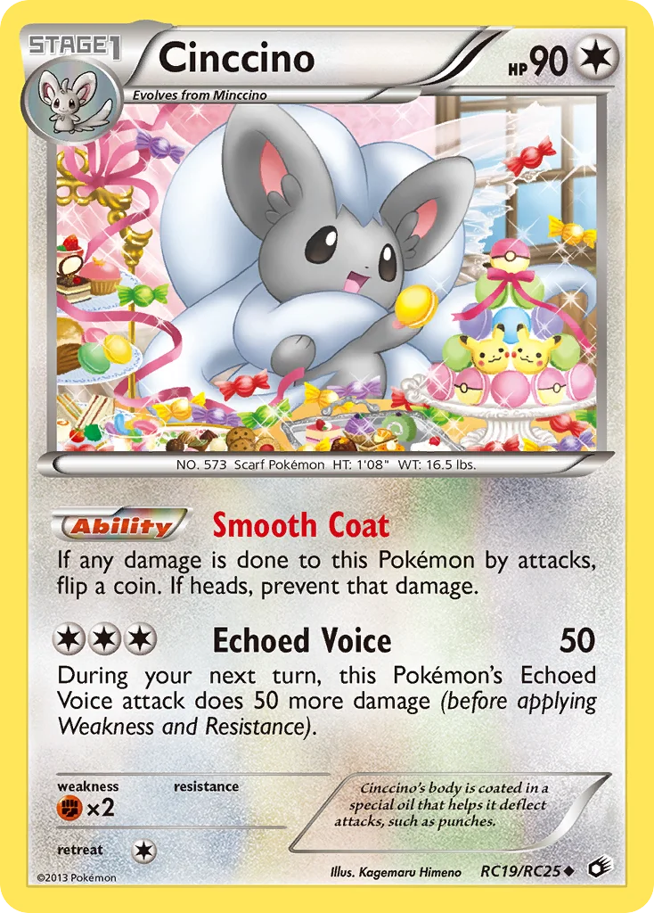 Cinccino Pokemon card