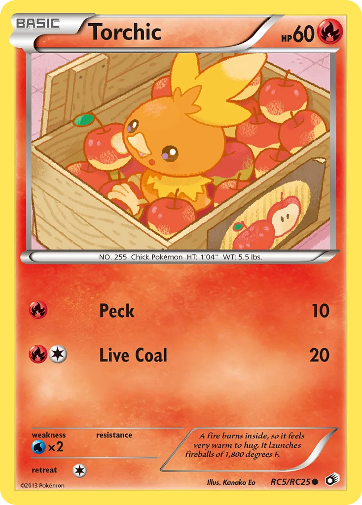 Torchic Pokemon card