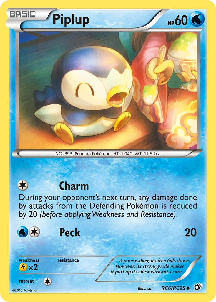 Piplup Pokemon card