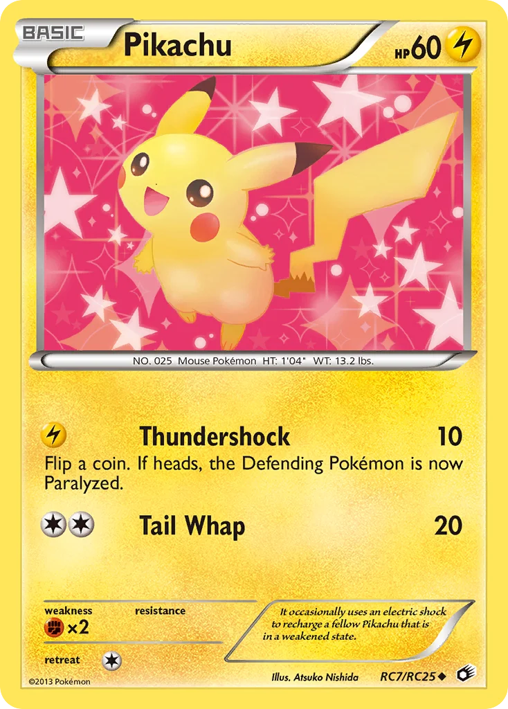 Pikachu Pokemon card