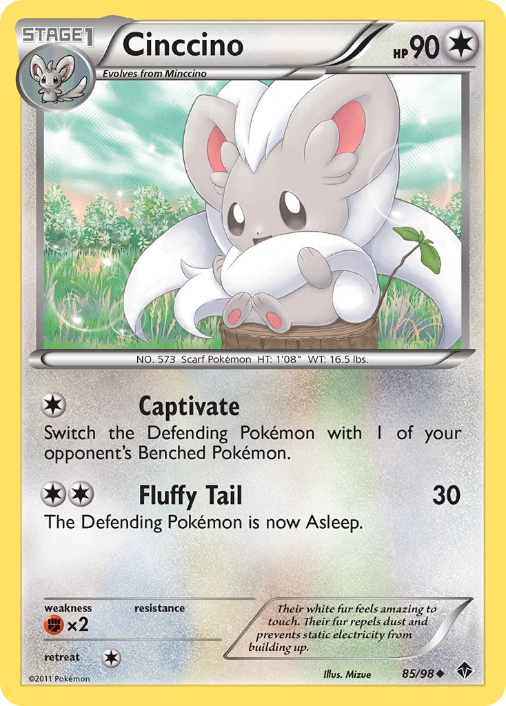 Cinccino Pokemon card