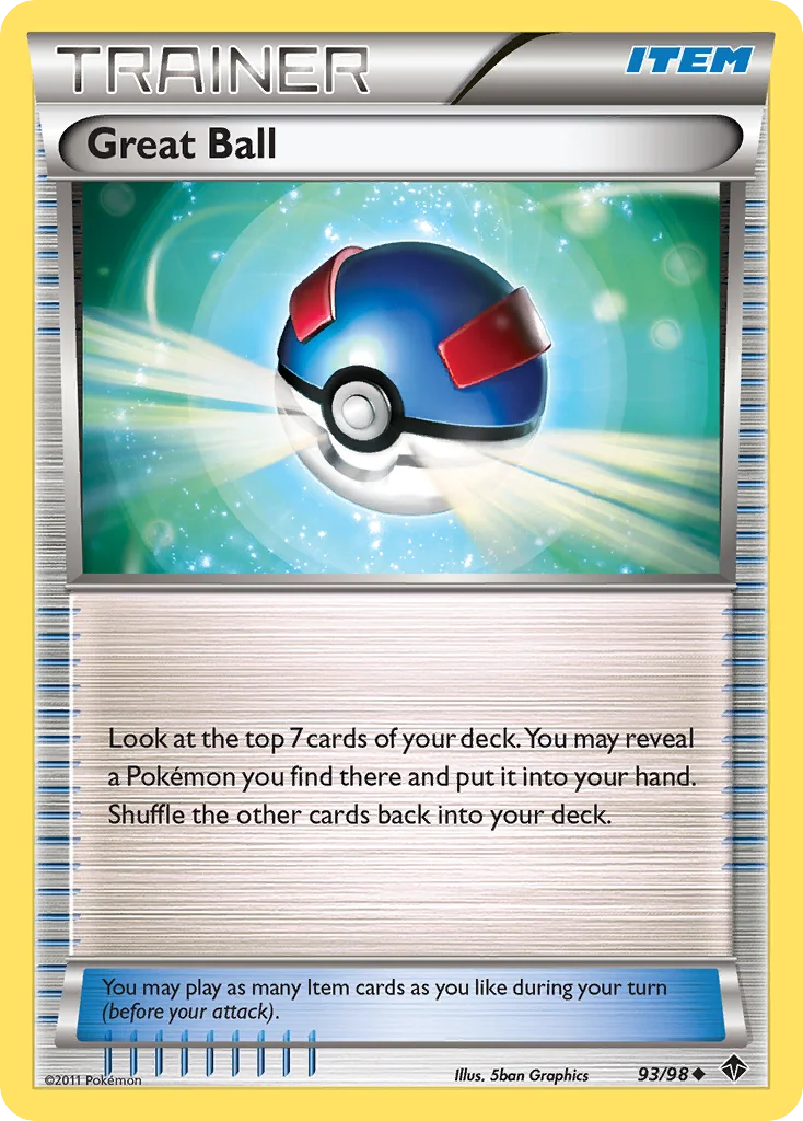 Great Ball Pokemon card