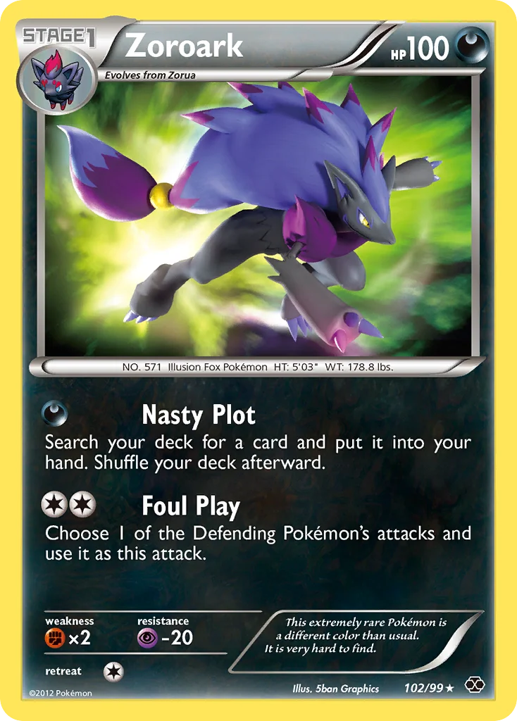 Zoroark Pokemon card