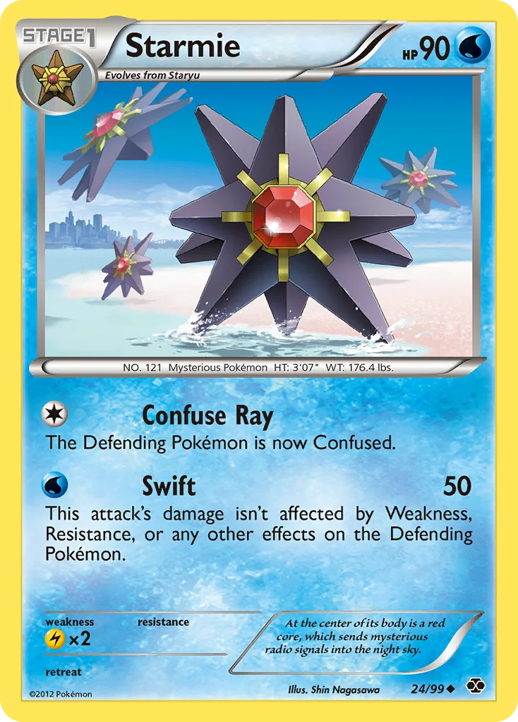 Starmie Pokemon card