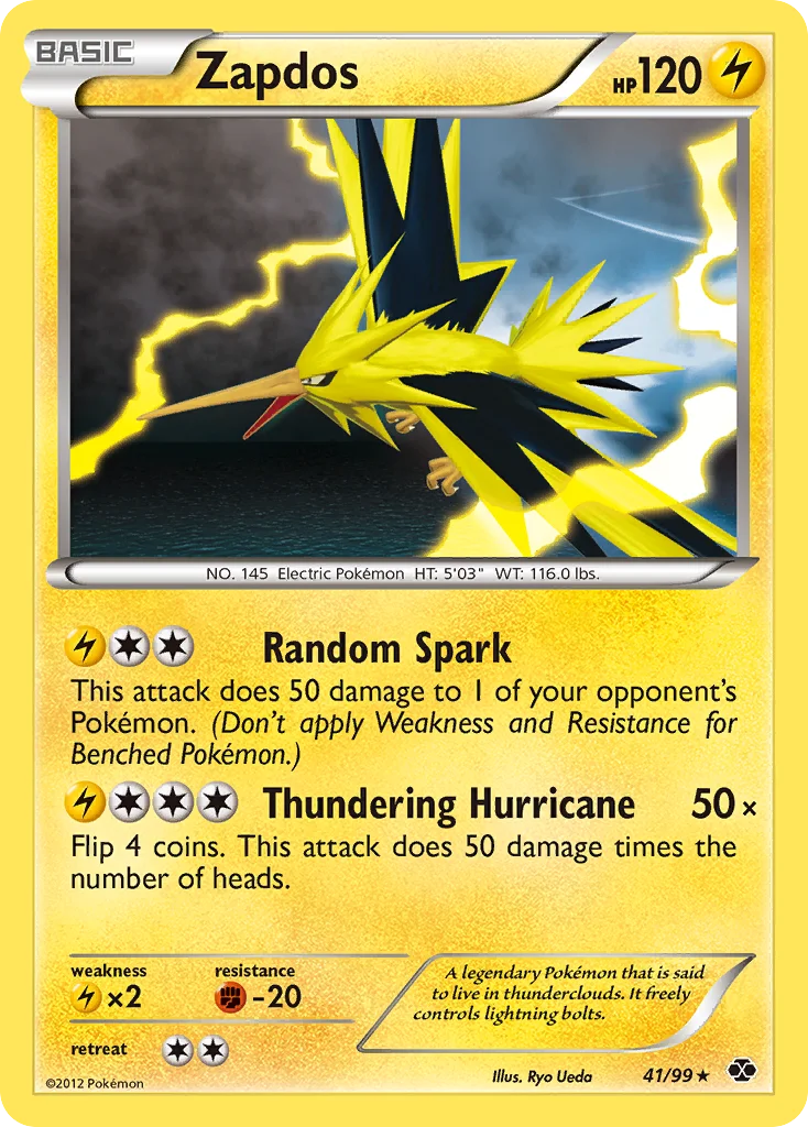 Zapdos Pokemon card