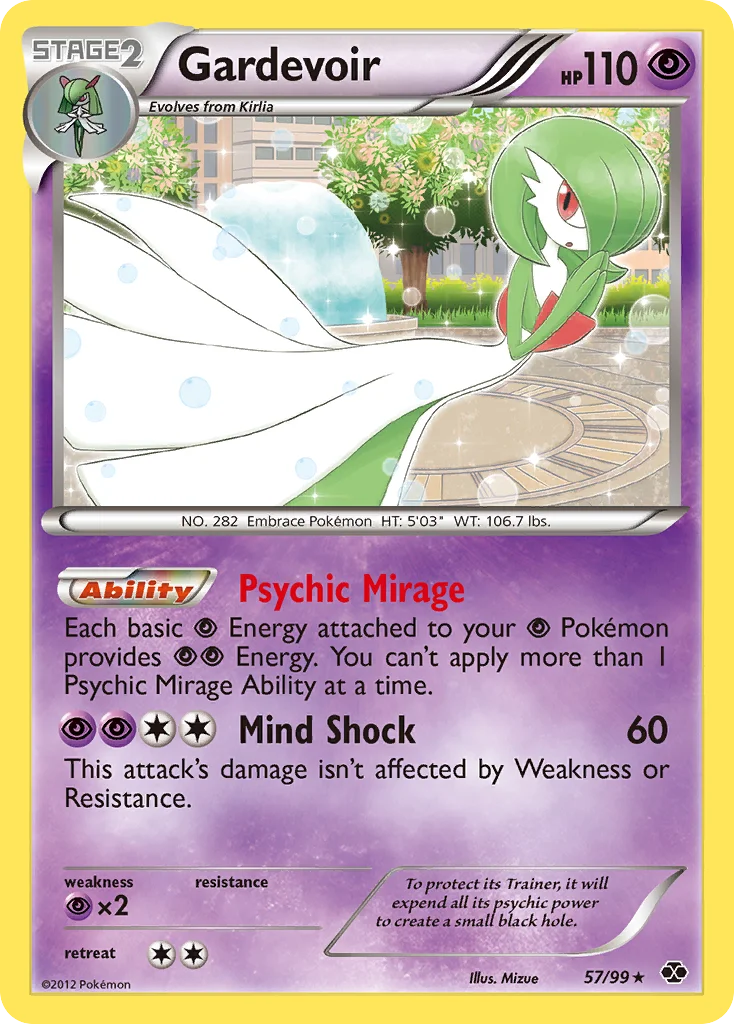 Gardevoir Pokemon card
