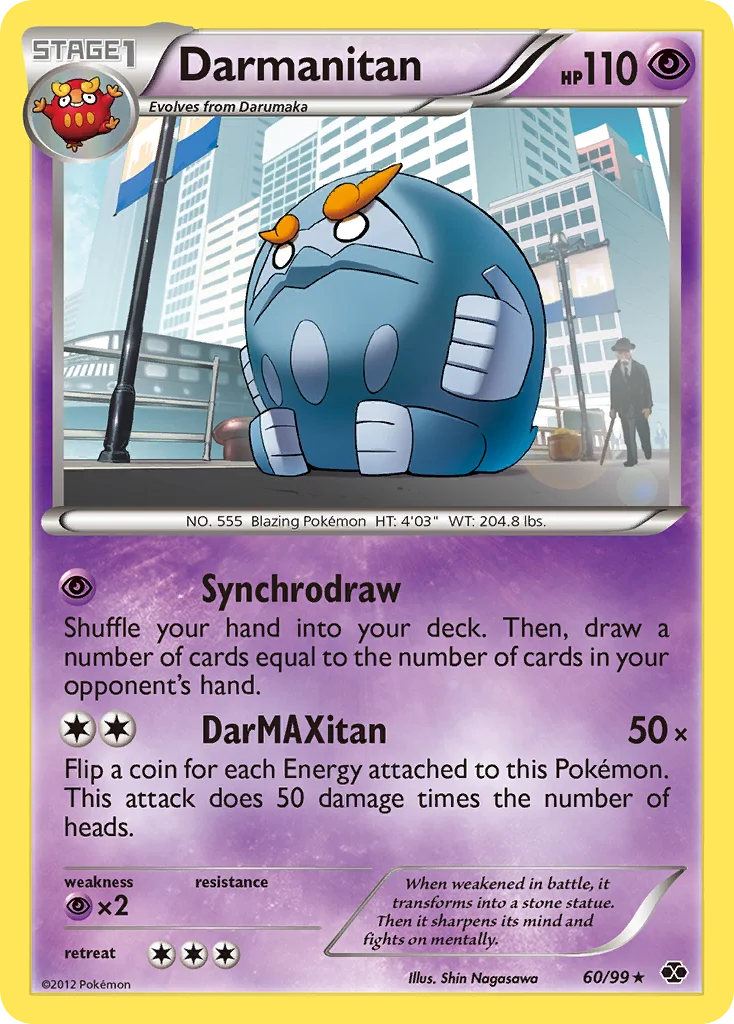 Darmanitan Pokemon card
