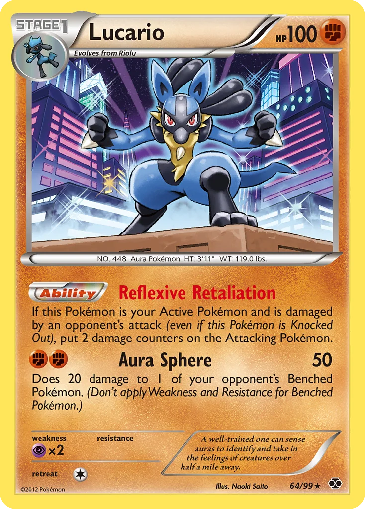 Lucario Pokemon card
