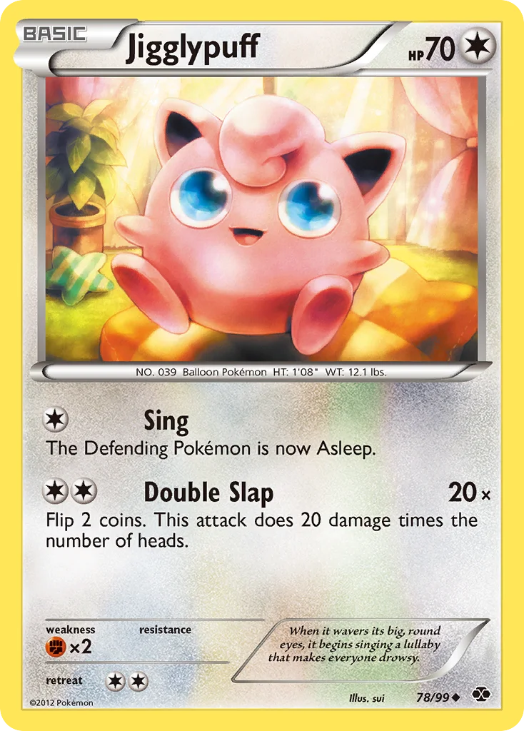 Jigglypuff Pokemon card