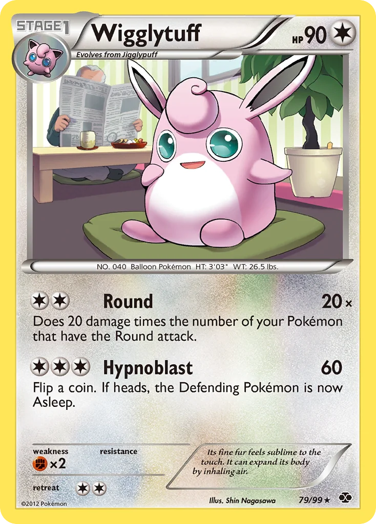 Wigglytuff Pokemon card