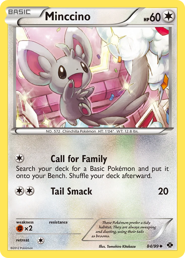 Minccino Pokemon card