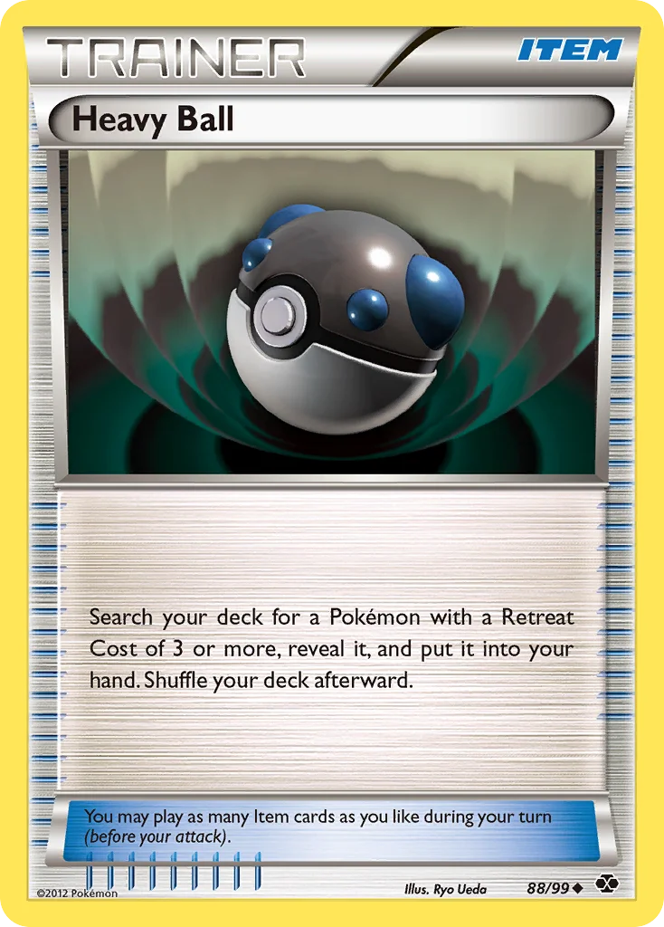 Heavy Ball Pokemon card