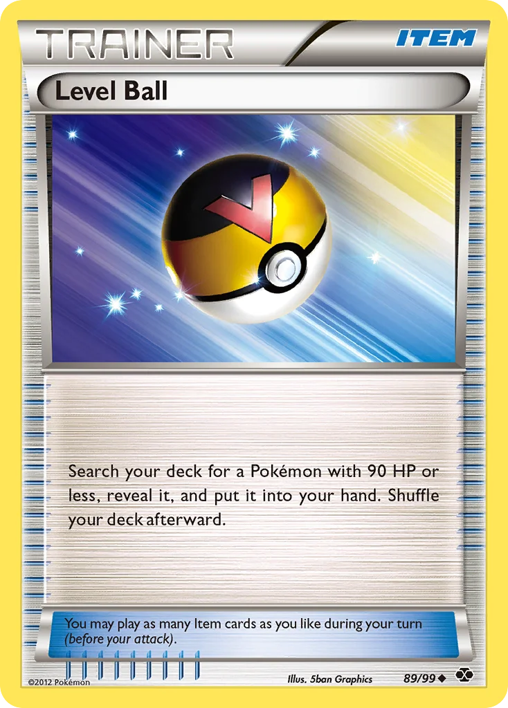 Level Ball Pokemon card