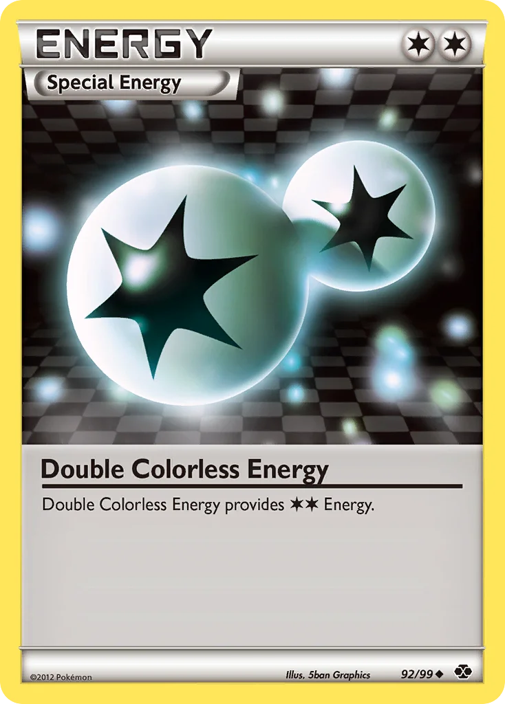 Double Colorless Energy Pokemon card
