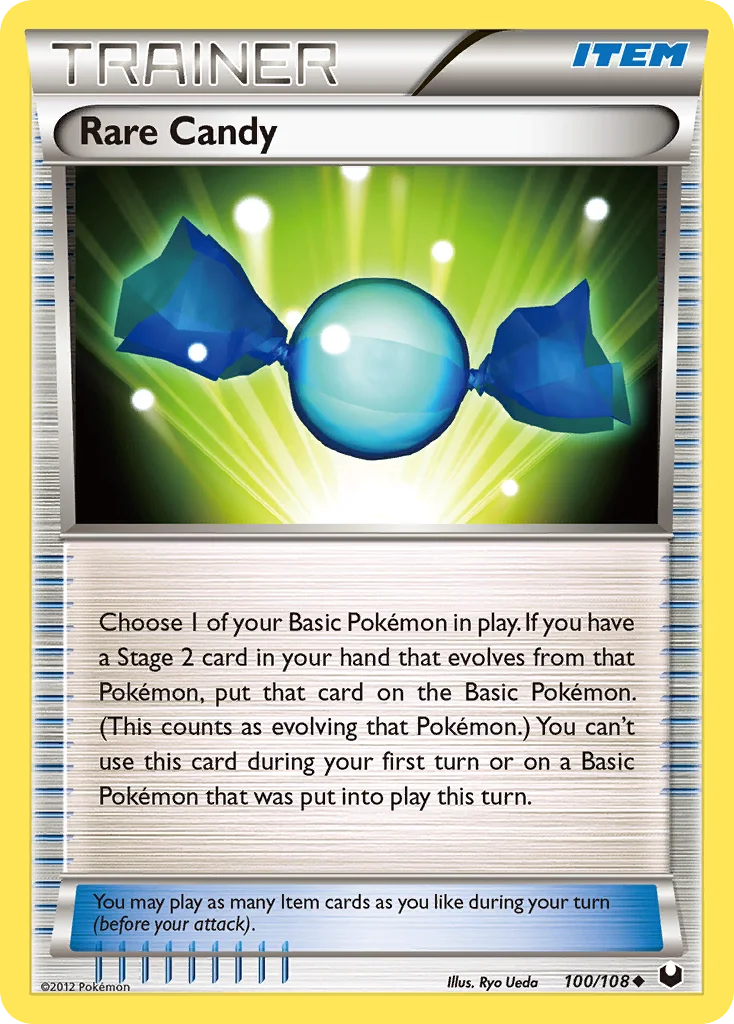 Rare Candy Pokemon card