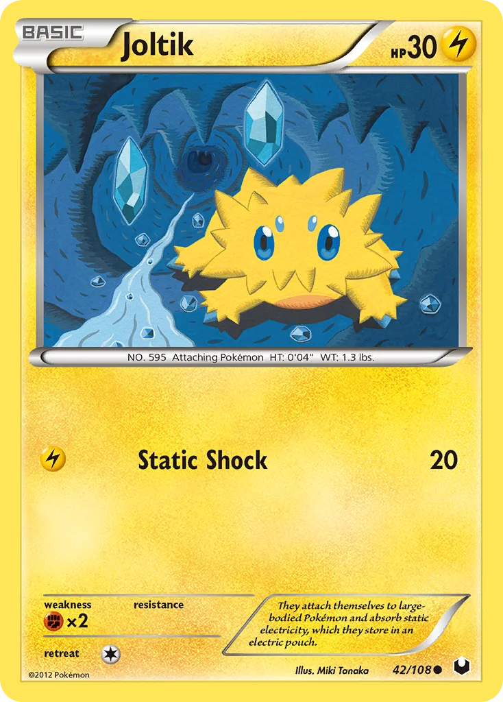 Joltik Pokemon card