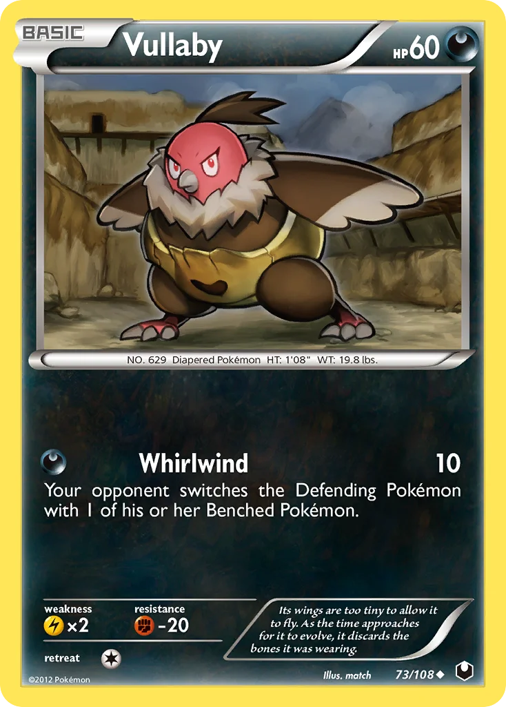 Vullaby Pokemon card