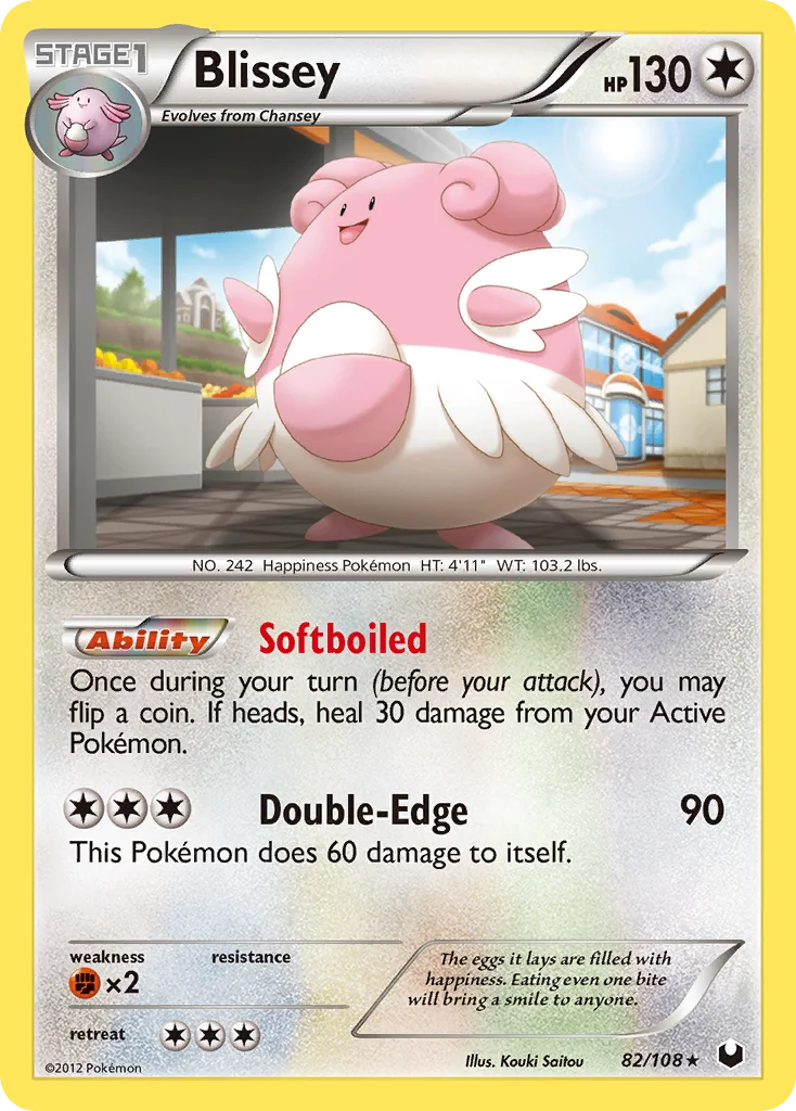 Blissey Pokemon card