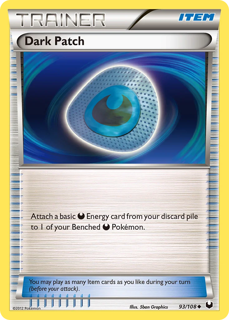 Dark Patch Pokemon card
