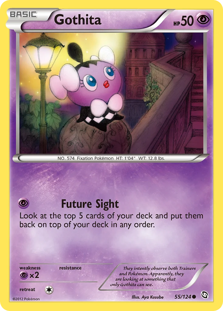 Gothita Pokemon card