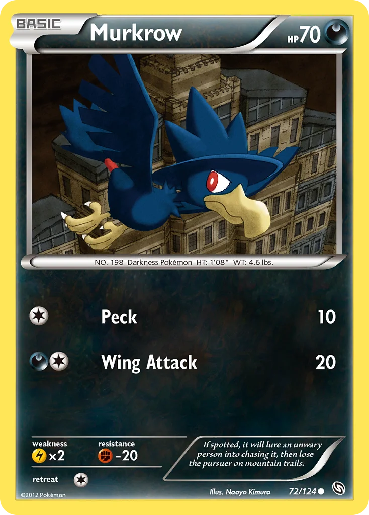 Murkrow Pokemon card