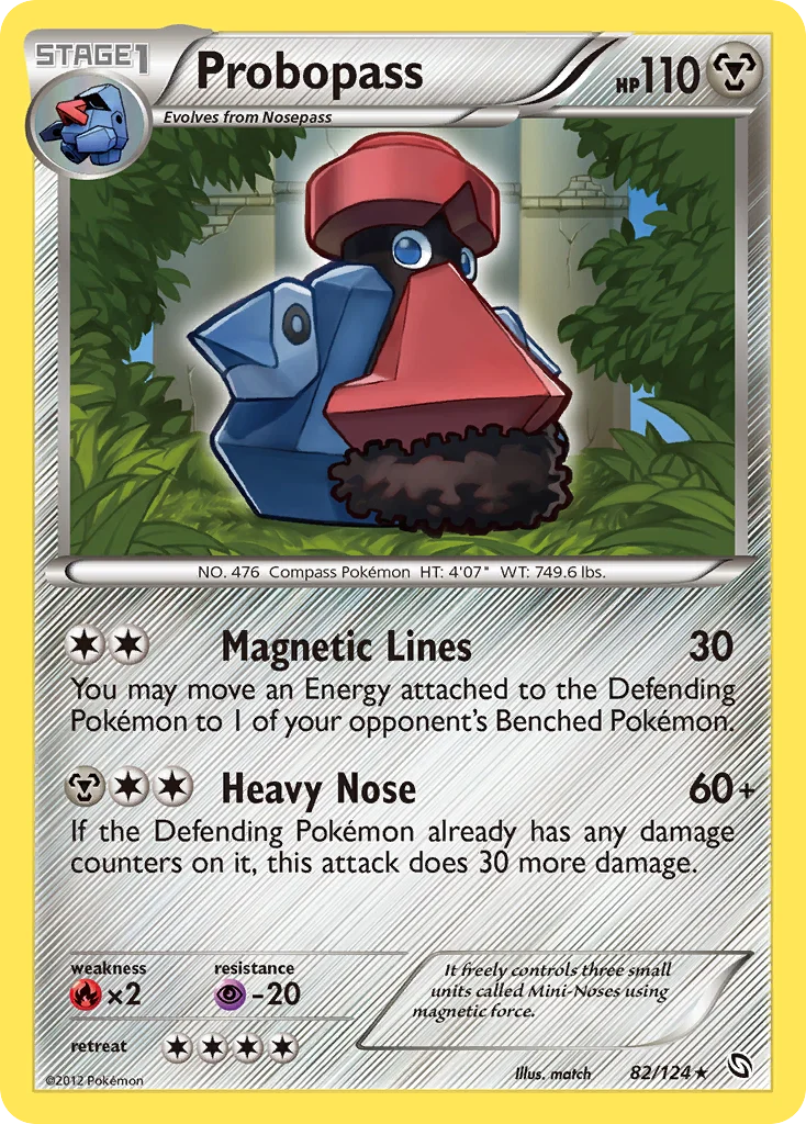 Probopass Pokemon card