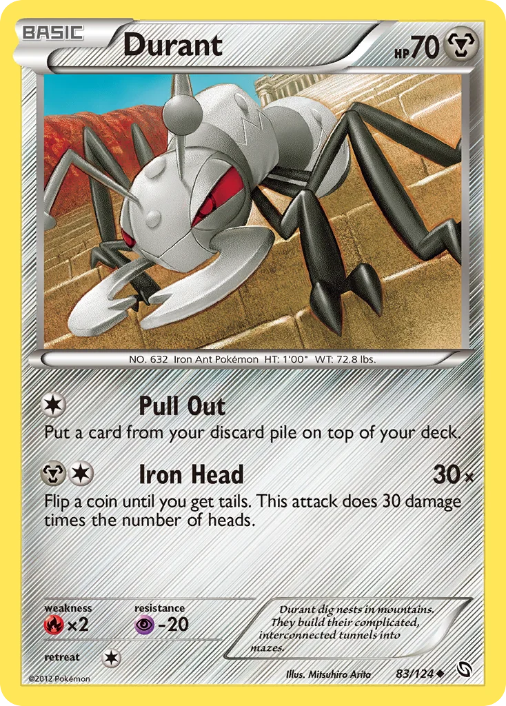 Durant Pokemon card