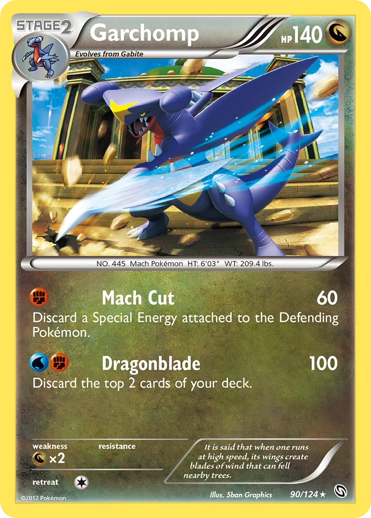 Garchomp Pokemon card