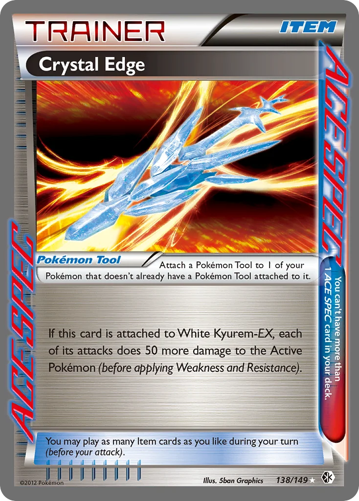 Crystal Edge Pokemon card
