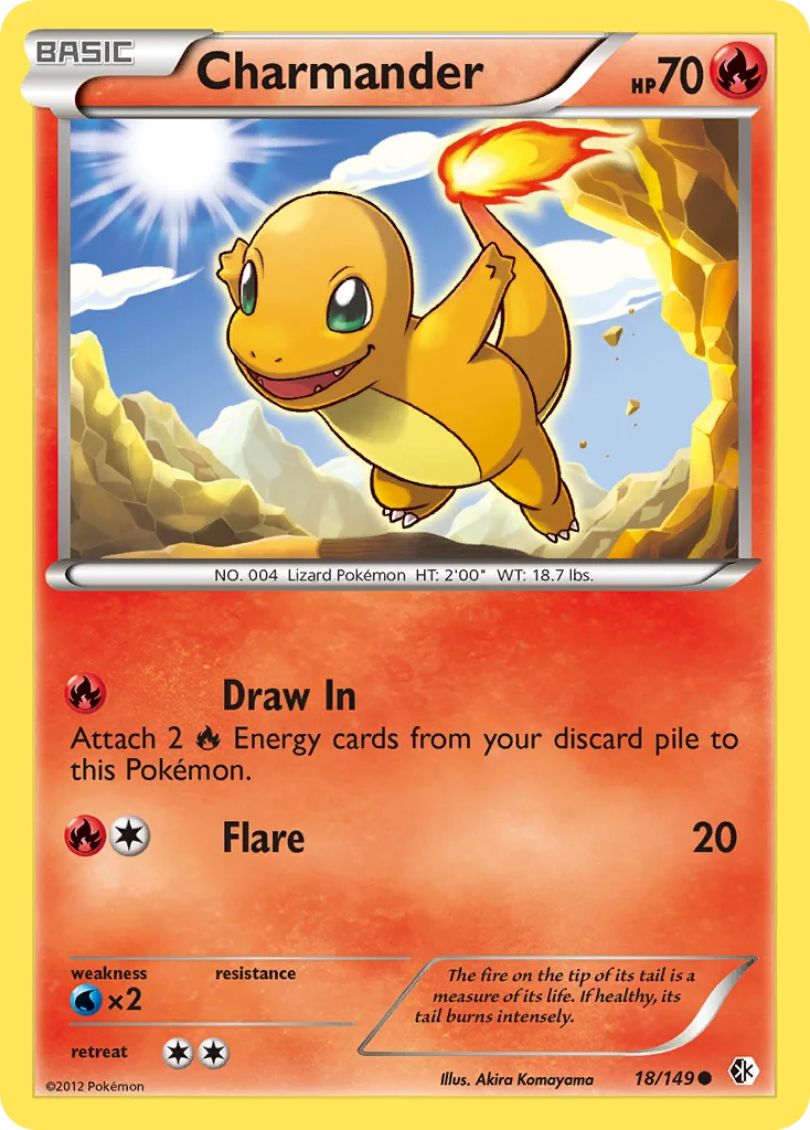 Charmander Pokemon card