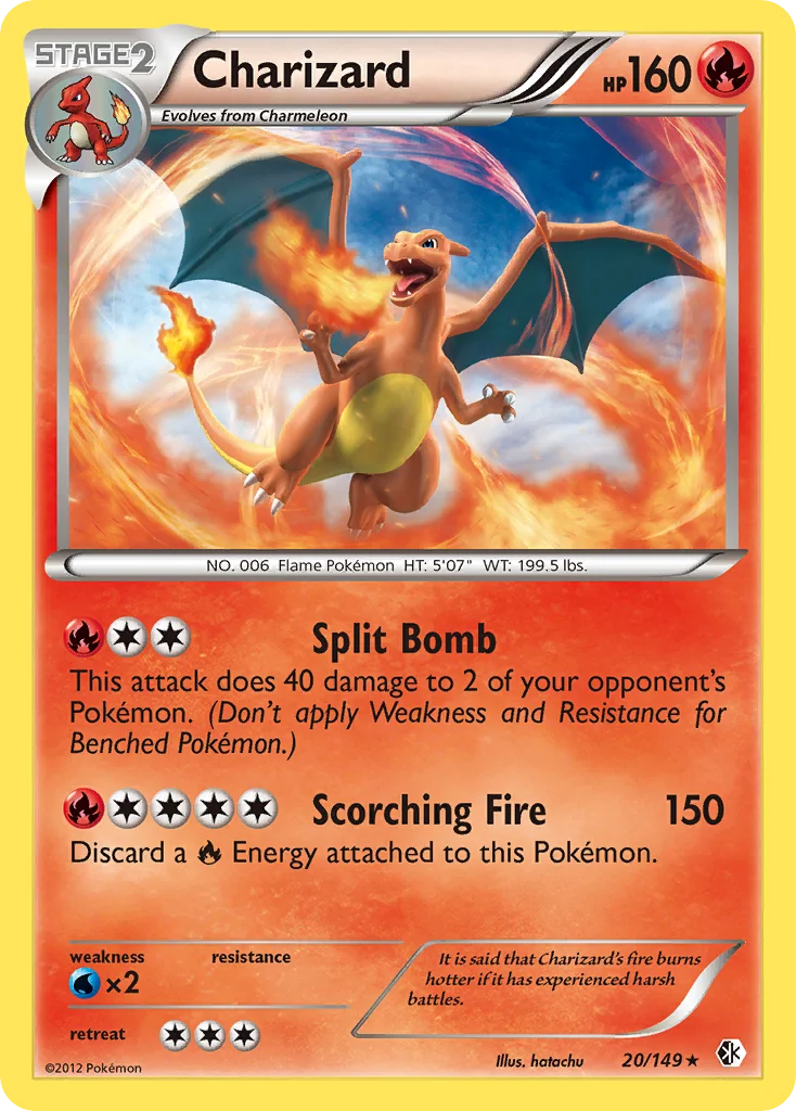 Charizard Pokemon card