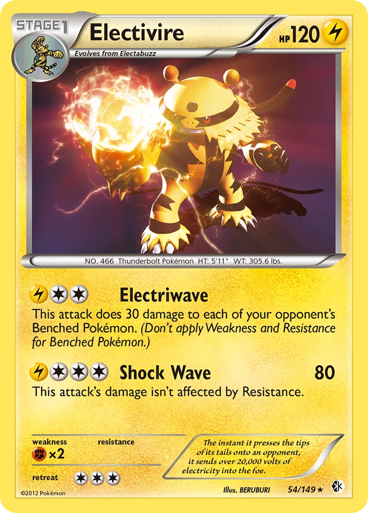 Electivire Pokemon card