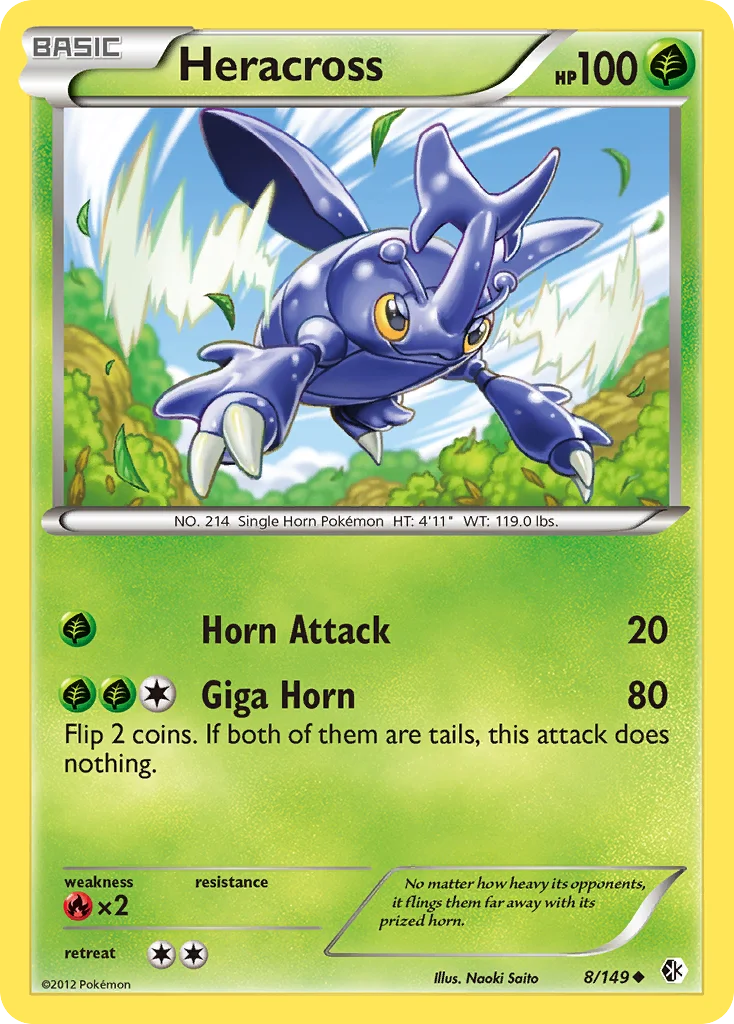 Heracross Pokemon card