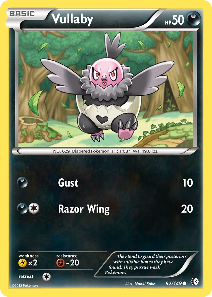 Vullaby Pokemon card