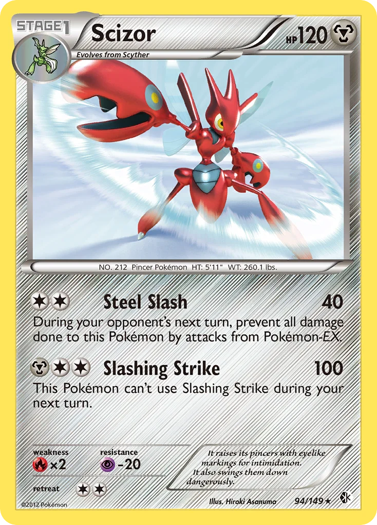 Scizor Pokemon card