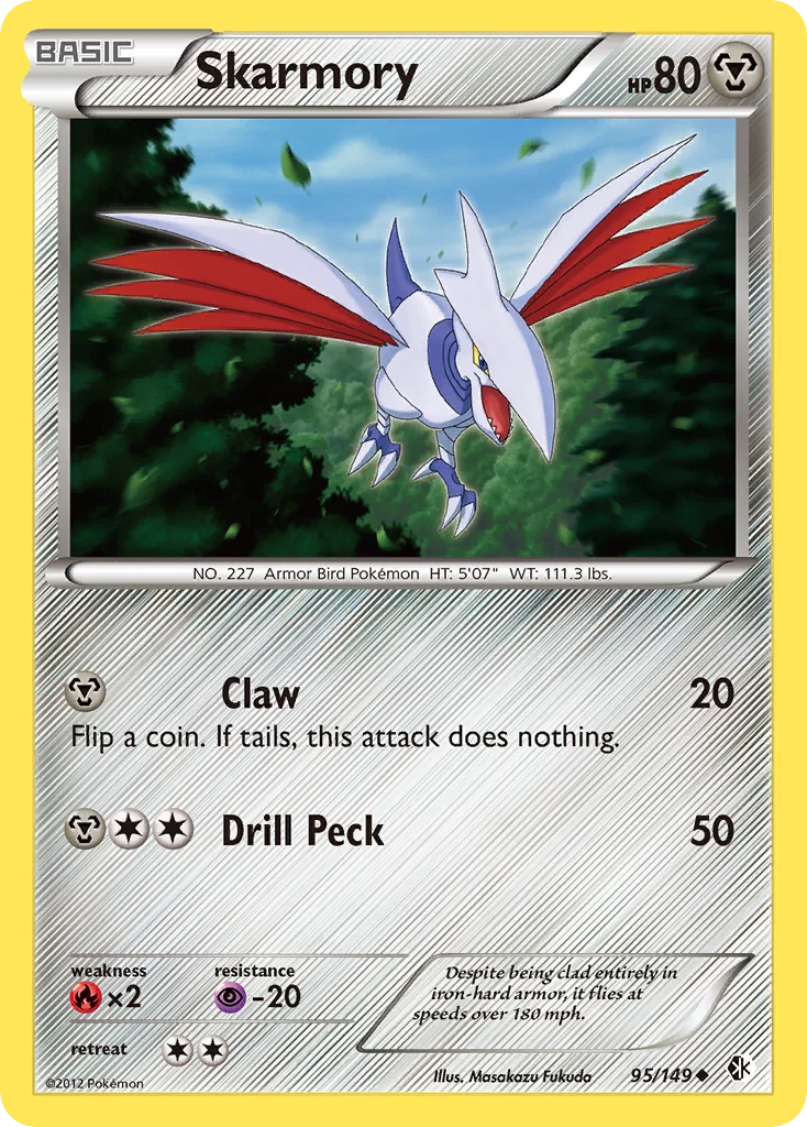 Skarmory Pokemon card