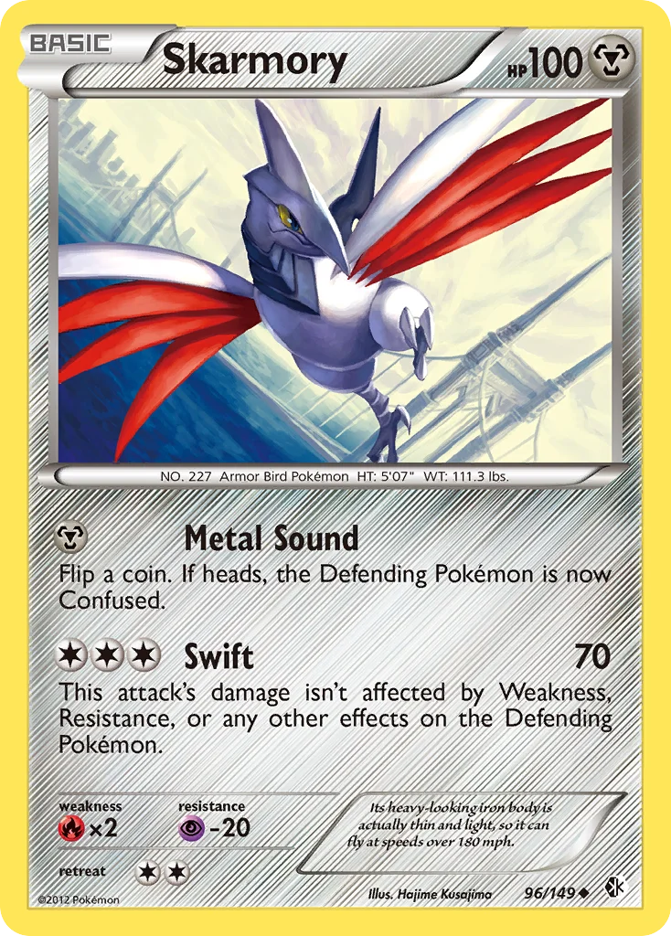 Skarmory Pokemon card